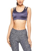Nike Womens Activewear Indy Shine Light Support Sports Bra Gridiron/Black Small - £38.56 GBP