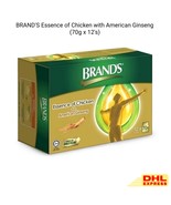 BRAND&#39;S Essence of Chicken with American Ginseng 12&#39;s x 70g for Energy B... - $861.79 MXN