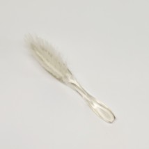 Vintage 70s Avon Mini Hair Brush Crystal Clear Acrylic 6&quot; Purse Travel B... - $24.60