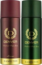 DENVER Denver Hamilton and Honour Deo Combo (Pack of 2) Deodorant Spray - For Me - £13.27 GBP