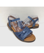 MIZ MOOZ WOMEN&#39;S DORRA  ANKLE  BUCKLE STRAP SANDALS  BLUE 37EU / 7US  # ... - $79.15