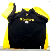Pittsburgh Steelers 1/4 Zip Reebok NFL 2XL Pullover Fleece Sweatshirt Te... - €17,91 EUR