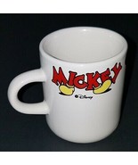 Mickey Mouse Small Mini 2.5&quot; Mug Cup Disney - £18.10 GBP