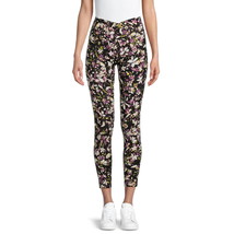 No Boundaries Juniors&#39; V-Front Crossover Leggings Painted Floral  Size S (3-5) - £13.40 GBP