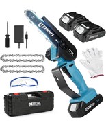 Upgraded Handheld Small Chainsaw For Wood Cutting And Trimming, Measurin... - $51.98