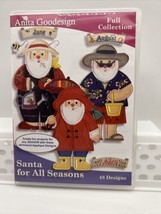 Anita Goodson Santa For All Seasons Full Collection 48 Designs Banner De... - $10.99