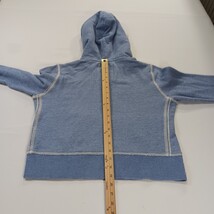 Aeropostale 7236AS11 Youth Girl Blue Cotton Drawstring Hoodie Sweatshirt Size L image 8