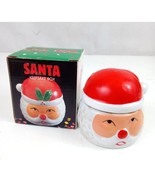 Vintage Action International Santa Claus Christmas Keepsake Trinket Box ... - $13.81 CAD