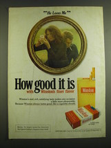 1972 Winston Cigarettes Advertisement - He Loves Me How Good it is - £14.54 GBP