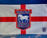 Ipswich Town Football Club Flag 3x5ft Polyester Banner  - £12.54 GBP