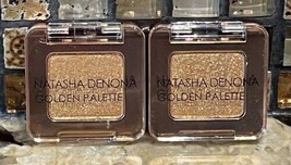 Bundle 2 Natasha Denona Golden Eyeshadow Palette Shade Oro 201 Single Ey... - $14.80