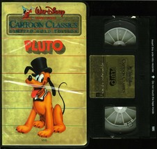 Pluto Cartoon Classics Vhs Disney Video Tested - £7.88 GBP