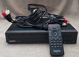 Sanyo FWDP105F Compact CD Player with Remote| Radio Shack AV cables - $11.87