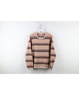 Vintage 90s Eddie Bauer Womens Large Lambswool Silk Blend Knit Fair Isle... - $109.81 CAD