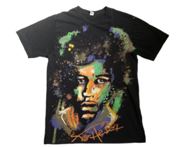 Jimi Hendrix Psychedelic Portrait Tee T-Shirt Size Med - $9.89