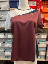 YONEX Women&#39;s Badminton T-Shirts Apparel Sports Tee Wine [90/US:XS] NWT ... - £35.32 GBP