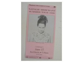 Natalie Merchant Poster Flat and Handbill 10000 Maniacs - $63.22