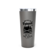 Personalized 22oz Copper Vacuum Insulated Tumbler: Forest Adventure - £36.46 GBP