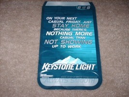 Keystone Light Beer Carton Sign 12 3/8&quot; X 7 3/8&quot; Mountains 6 of 8 - £15.66 GBP