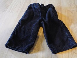 Infant Size 3-6 Months Gymboree Solid Black Corduroy Dress Pants EUC - $12.00
