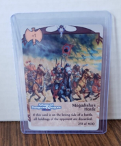 TSR Spellfire CCG 1st Ed. MOGADISHO&#39;S HORDE Card #251 of 400 AD&amp;D - £2.37 GBP
