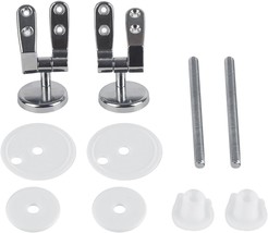 Stainless Steel Screws And A High-Quality Replacement Toilet Seat Hinge ... - £25.37 GBP