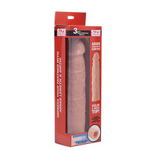 Size Matters 3&quot; Flesh Penis Enhancer Sleeve - $33.58