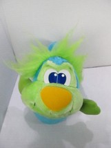 RARE 1984 Amtoy Silly Snail American Greeting Plush Kawaii Green Blue 80s Snake - £28.93 GBP