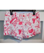 Lilly Pulitzer Red/White Spin The Bottle Shorts Size 2 Women's RARE HTF - $300.00