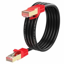 Outdoor Cat 6 Ethernet Cable 30ft 26AWG Heavy Duty Cat6 Networking Cord Patch Ca - £23.94 GBP