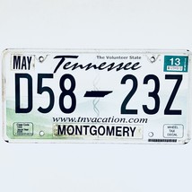 2013 United States Tennessee Montgomery County Passenger License Plate D... - £13.28 GBP