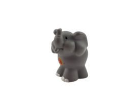 Fisher Price Little People ABC ALPHABET ZOO LETTER E for ELEPHANT Figure - $1.97