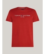 Tommy Hilfiger Men&#39;s Embroidered Logo Slim-Fit Crewneck T-Shirt - Primar... - €23,96 EUR
