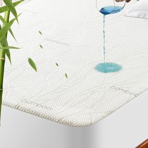 Queen Waterproof Mattress Protector - Blancmax Bamboo Rayon Breathable Mattress - £39.44 GBP