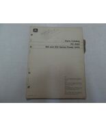 John Deere PC-1022 180 &amp; 202 Series Power Units Parts Catalog Manual WRI... - $231.63 MXN
