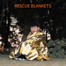 First Aid Warm Insulation Earthquake Rescue Emergency Blanket Survival Blanket - £3.93 GBP