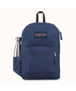 JanSport Cross Town Navy Blue School Backpack - $42.99