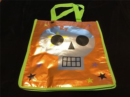 Halloween Trick or Treat Bag Reflective Front, Fabric back 12 x13 inches... - £5.22 GBP