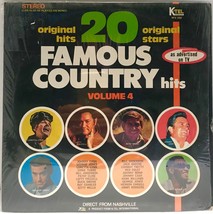 Lynn Tubbs Cash Jones 20 Famous Country Hits Volume 4 LP Vinyl 33 Record K-Tel - £10.90 GBP