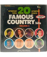 Lynn Tubbs Cash Jones 20 Famous Country Hits Volume 4 LP Vinyl 33 Record... - £11.13 GBP