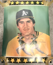 1997 Oakland Athletics Jose Canseco Caricature Drawing 18&quot;x24&quot; Wall Poster - $29.97