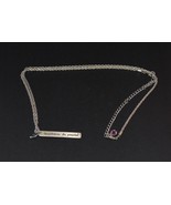 Jewelry-SKU#74/Necklace-Sterling Silver Personalized Necklace with Blue ... - €18,95 EUR