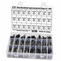 Ocr Capacitor Kit, 500Pcs 24 Values Aluminum Electrolytic Capacitor Kit,... - £32.29 GBP