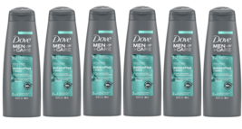 Dove Men+Care  2 in 1 Shampoo and Conditioner 12 fl oz 6 Pack - $37.99