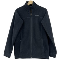 Columbia Fleece Jacket XL 18/20 big kids black zip up Steens Mountain II... - $19.80