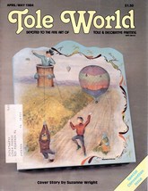 Tole World April/May 1984 Devoted to the Fine Art of Tole &amp; Decorative Painting - £1.38 GBP