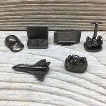 Monopoly Electronic Banking 2007 Replacement Tokens Movers 6 Pieces Comp... - $9.89