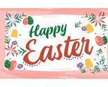 Happy Easter - 3'X5' Nylon Flag - Nylon, 3' x 5', Without Fringe, Grommets - $35.94