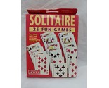 Vintage 1997 Hoyle Solitare 25 Fun Games New Open Box 2 Decks Of Cards - £17.65 GBP