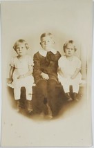 RPPC Most Darling Young Children Victorian Twos Sisters and Brother Postcard C24 - £5.53 GBP